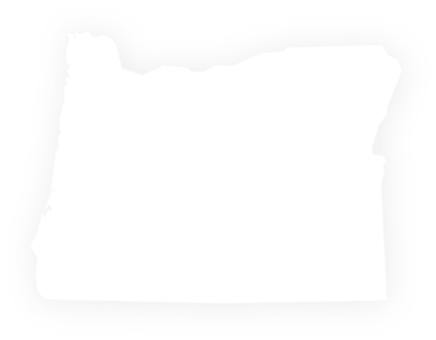 Map of Oregon